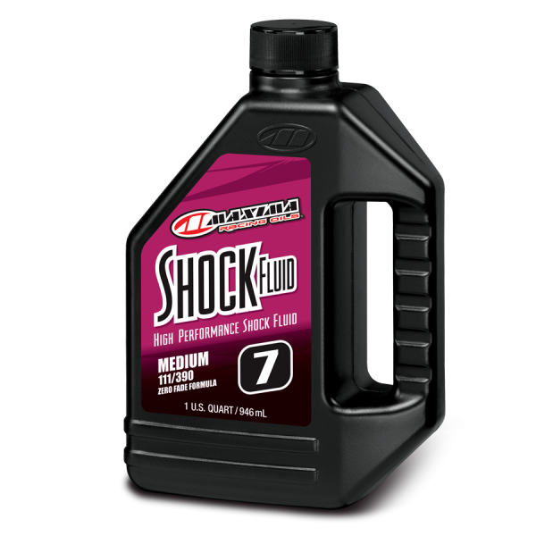 ACIETE PARA SUSPENSIONES TRASERAS DE MOTOS MINERAL MEDIUM 7WT MAXIMA RACING SHOCK FLUID MEDIUM 7WT